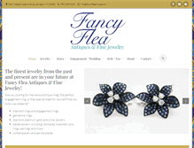 Tablet Screenshot of fancyfleaantiques.com